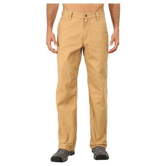 Mountain Khakis Original Mountain Pants Relaxed Fit Mid Rise Cotton Tan 33x30 - Picture 1 of 5